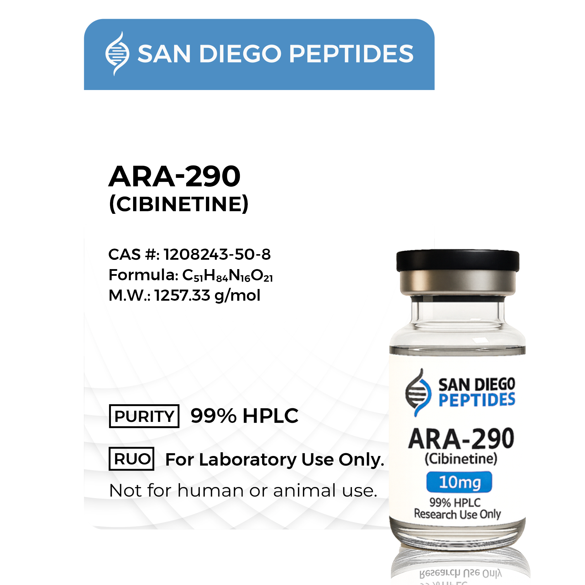 ARA-290 (Cibinetine) 10mg