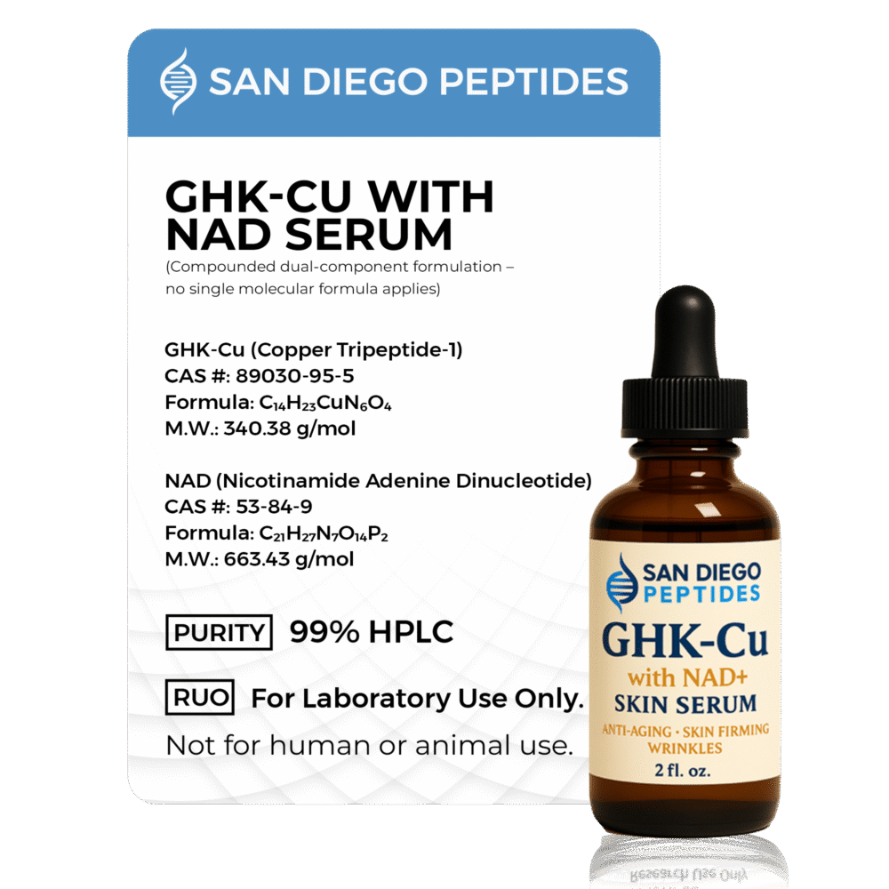 Ghk-Cu with NAD Serum