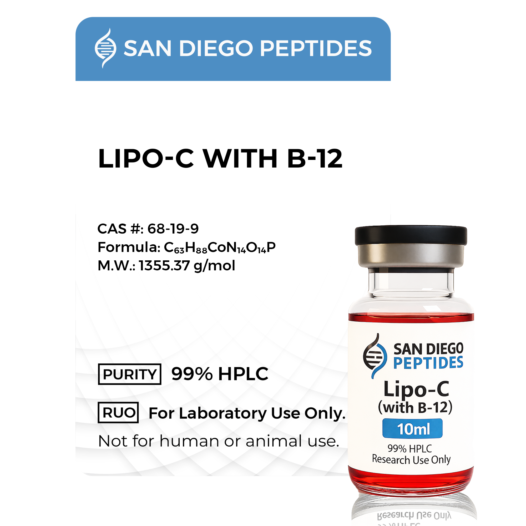 Lipo-C with B-12 - 10ml